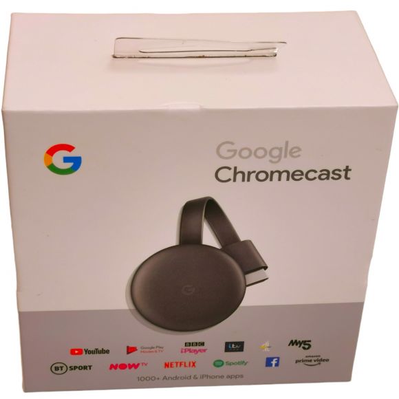 Google Chromecast przystawka Smart TV Full HD HDMI Gwarancja 
