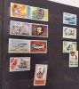 Zestaw znaczków 521 szt Cccp,Polska, Bułgaria,Vietnam, Cuba,Yemen,Rep Gwinea,Grenada,Nicaragua,Sharjah  Emiraty Arabskie