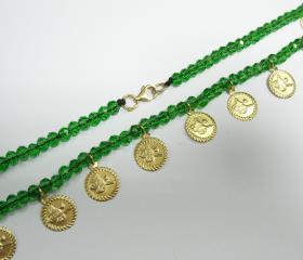 Łańcuszek złoty pr.585 3,02g Sieradz ul. Polna 13